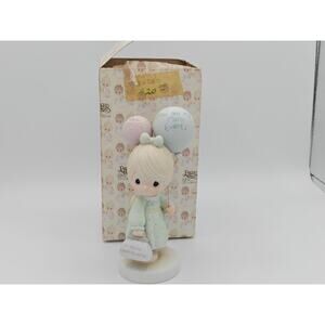 Precious Moments You Are My Main Event Figurine Enesco 115231 1987 Repairs Done